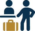 travel communication icon
